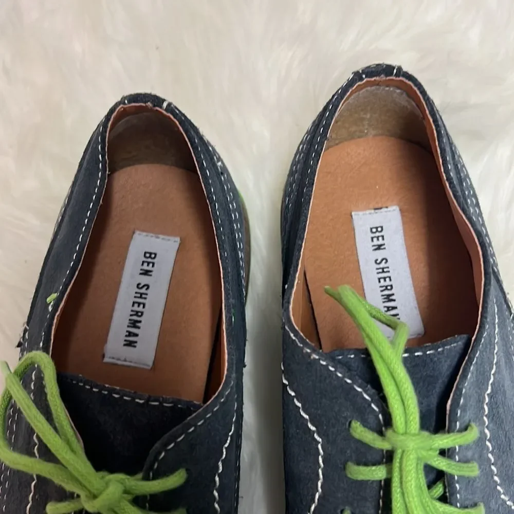 Ben Sherman Oxford suede shoes‎